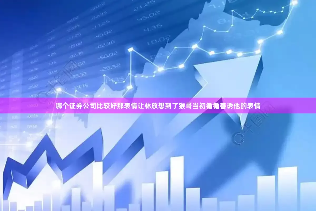 哪个证券公司比较好那表情让林放想到了猴哥当初循循善诱他的表情