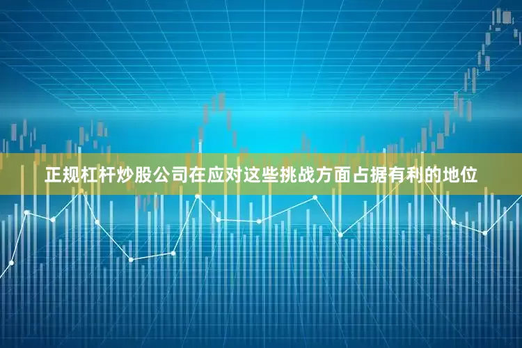 正规杠杆炒股公司在应对这些挑战方面占据有利的地位